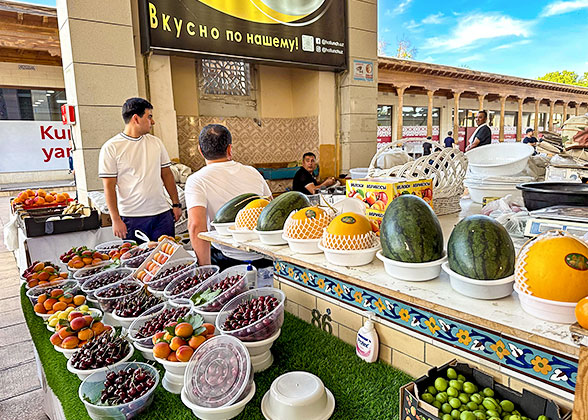 Various Fruits in Local Bazaar