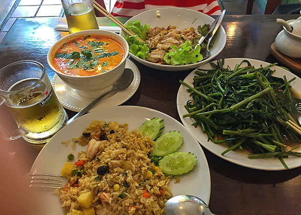 Try the Local Dishes in Laos