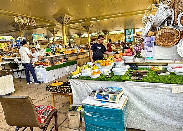 Local Bazaar in Tashkent