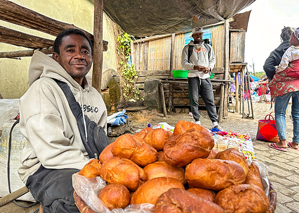 Local People in Cotonou