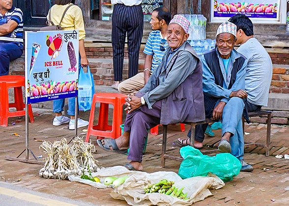Local People in Pokhara