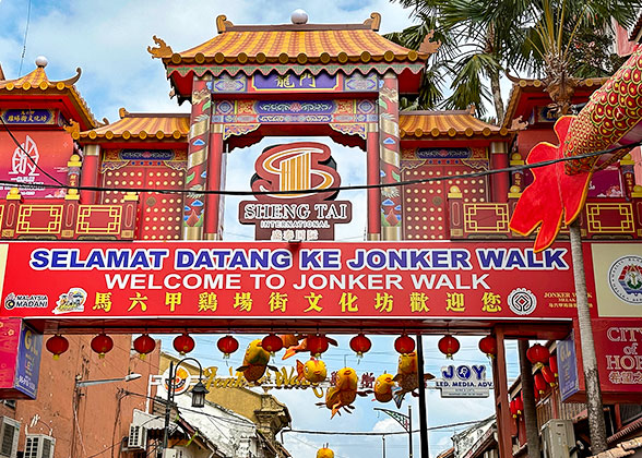 Jonker Walk in Malacca