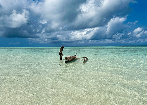 Pristine Blue Waters of Malaysia