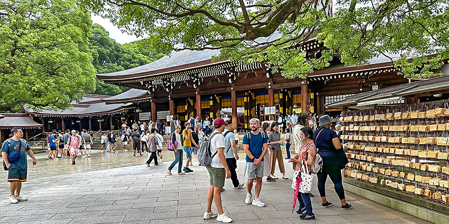 Meiji Jingu Shrine in Tokyo
