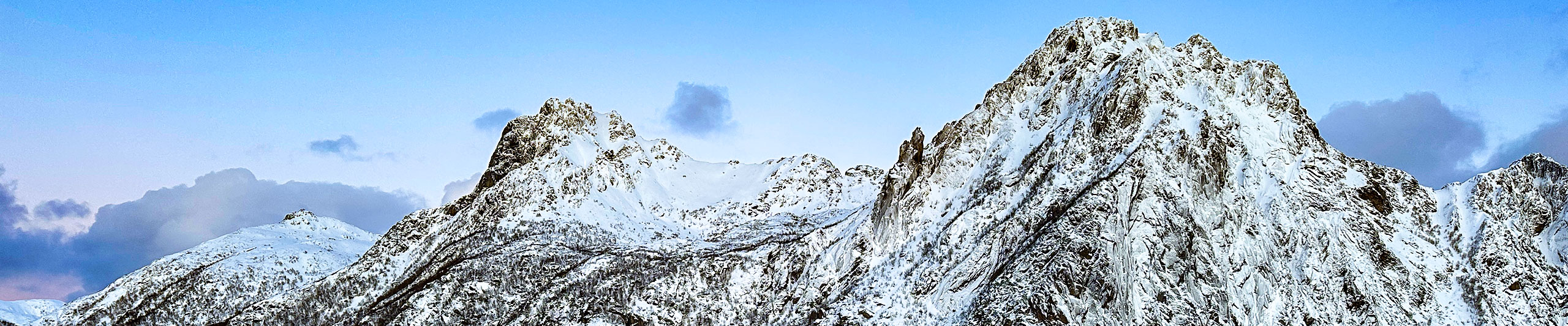 Mongolia Snow-covered Mountains