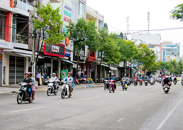 Motorcycle in Ho Chi Minh