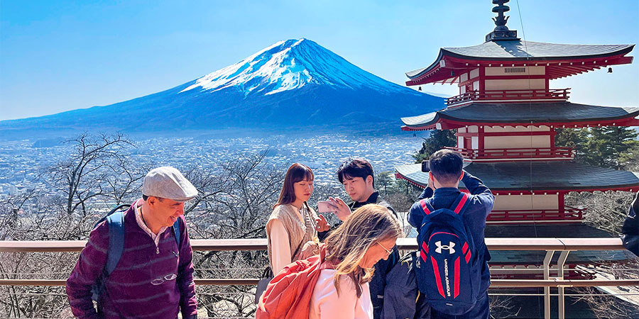 High Visibility in Mount Fuji