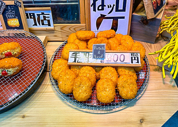 Delicacies in Fuji Shibazakura Festival