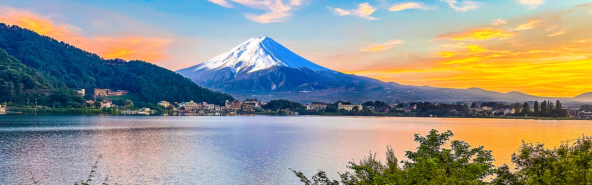 Mount Fuji in Sunset, Tokyo