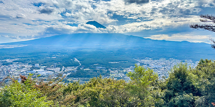 Mount Fuji in July