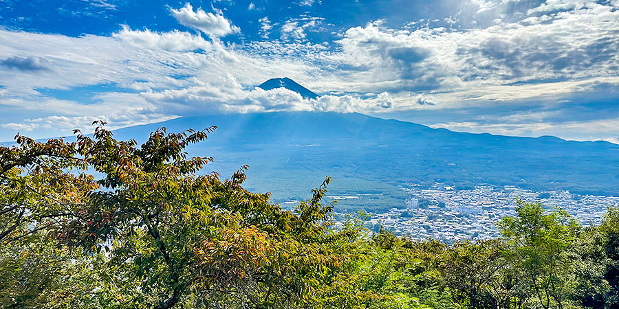 Mount Fuji in June