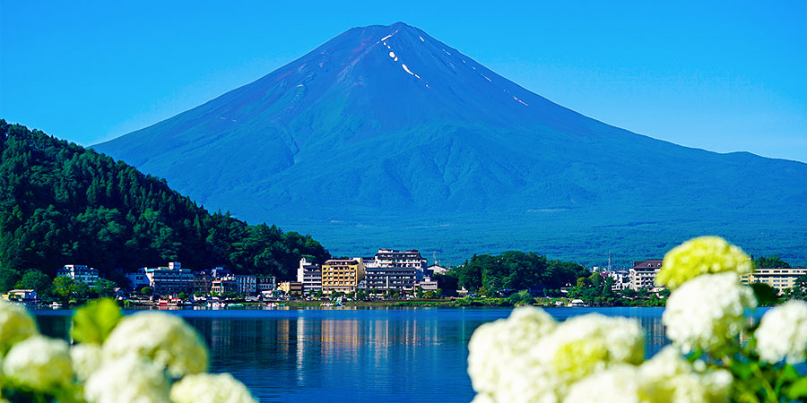 Mount Fuji in September