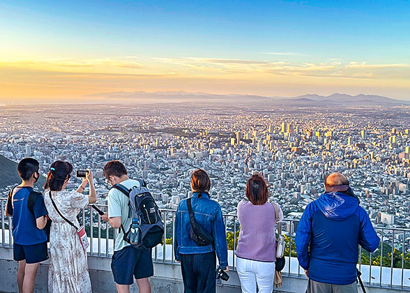 Mt. Moiwa in Sapporo, Hokkaido