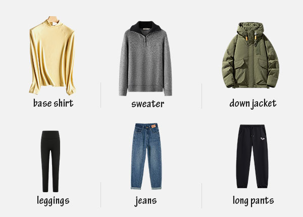Nagano Clothes in December
