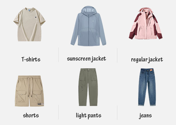 Nagano Clothes in July