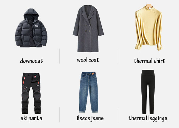 Nagano Clothes in March