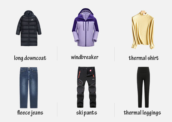 Nagano Clothes in January