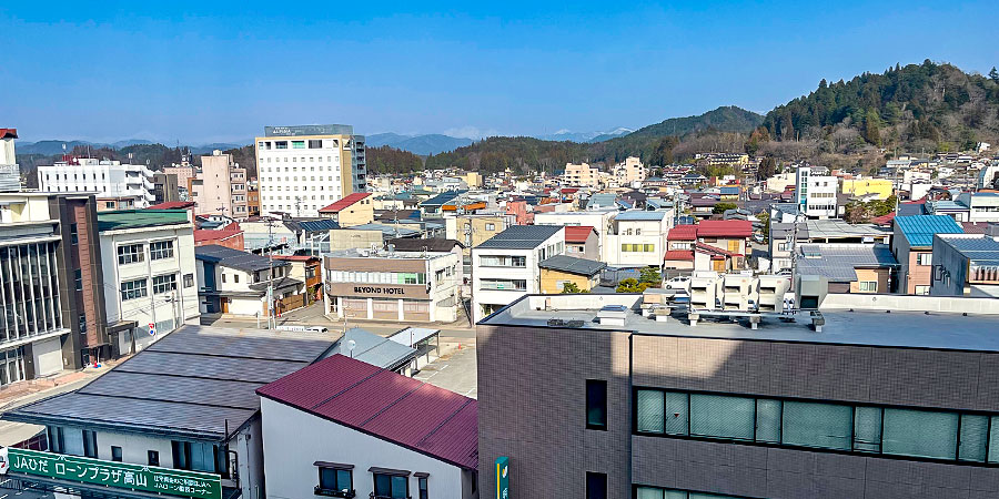 Winter Landscape of Nagasaki in January