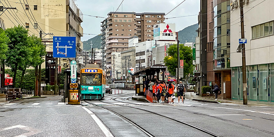 Nagasaki after the Rain in July