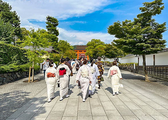 On Natsu Matsuri Festival in Summer