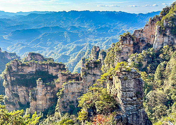 Natural Great Wall in Zhangjiajie