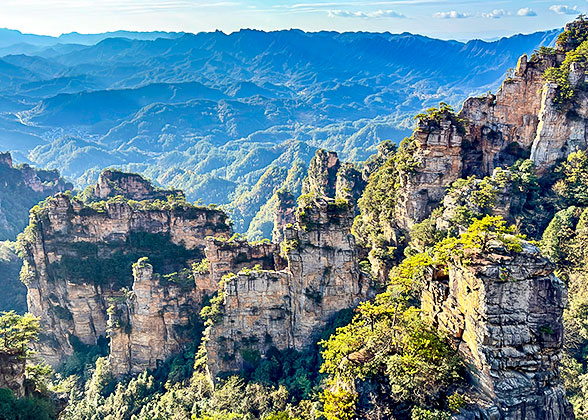 Natural Great Wall in Zhangjiajie