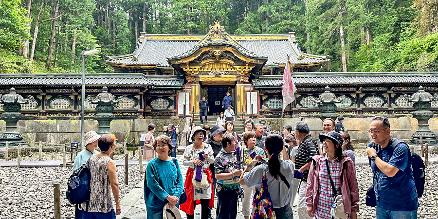 Crowded Attraction in Nikko