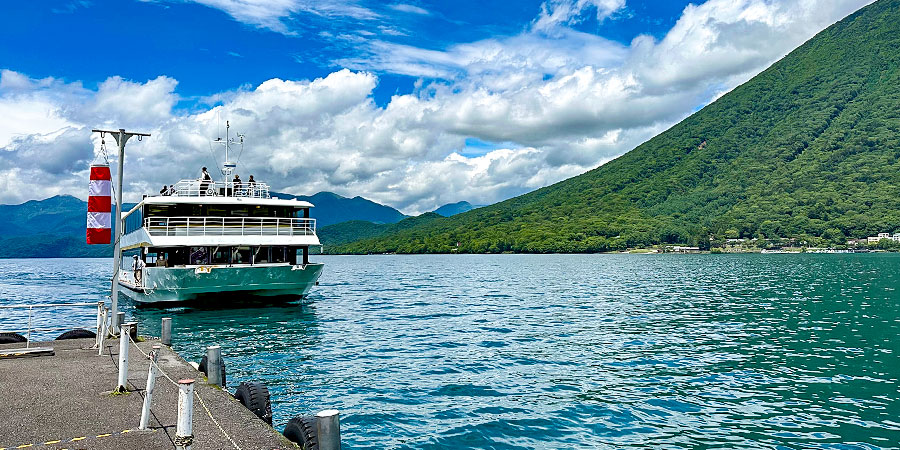 Lake Chuzenji on Sunny Weather