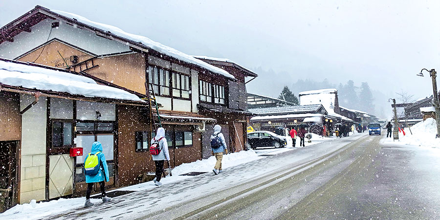 Nikko Street View in February