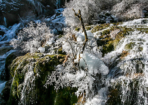 Frozen Waterfall