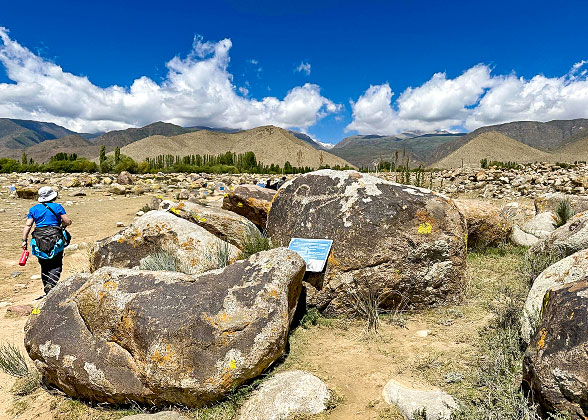 The Open-air Museum of Petroglyphs at Cholpon Ata