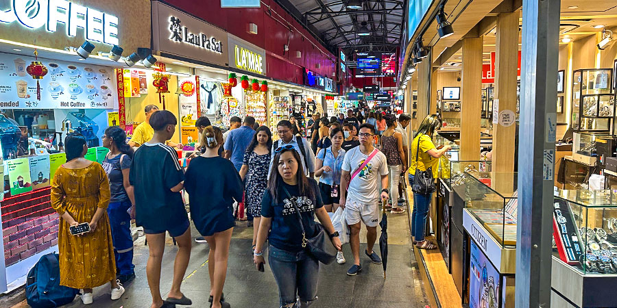 Orchard Road in Singapore