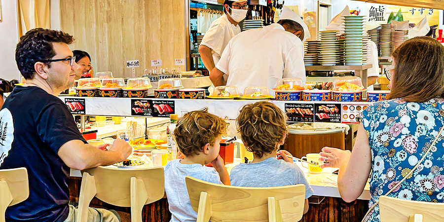 A Hakozushi Restaurant, Osaka