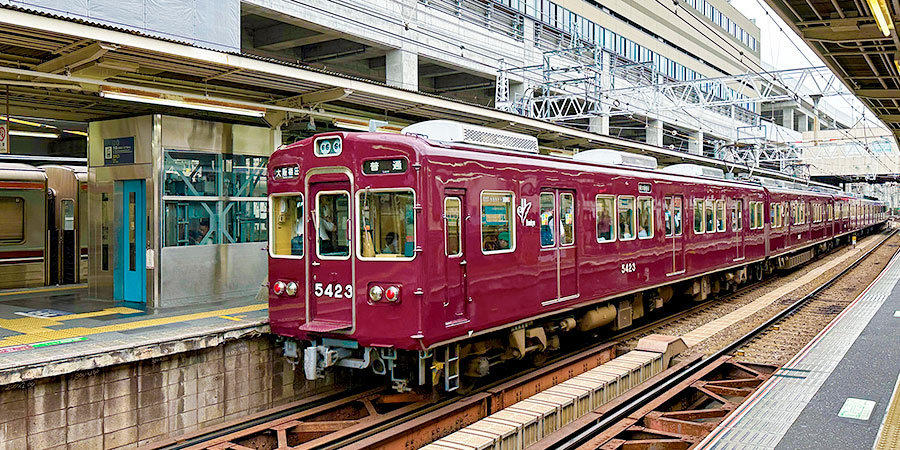 A Hankyu Train, Osaka