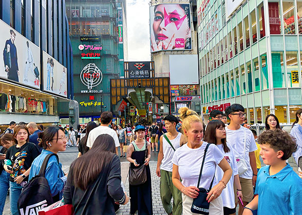 Shinsaibashi, Namba Area