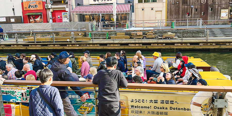 Tombori River Cruise, Dotonbori
