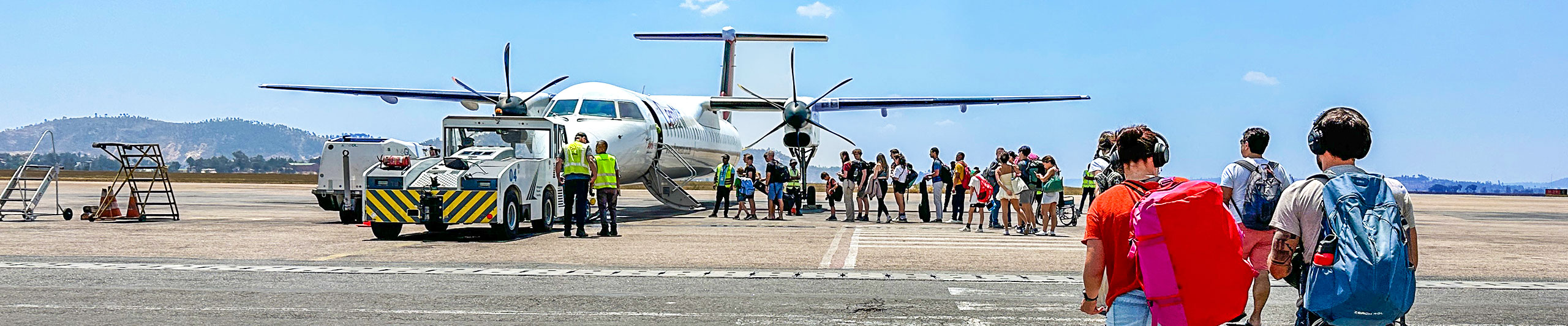 Passengers Getting to Madagascar