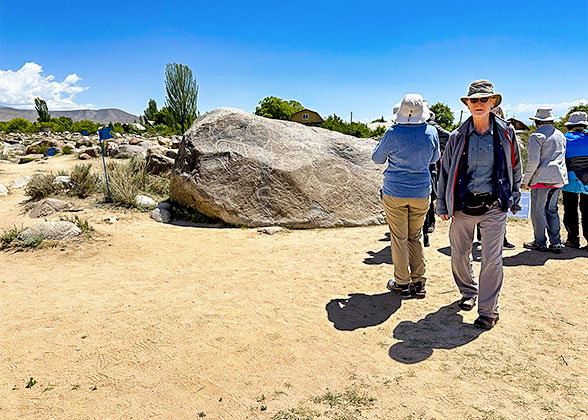 The Open-air Museum of Petroglyphs at Cholpon Ata
