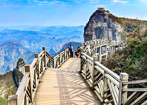The Plank Road of Tianmen Mountain