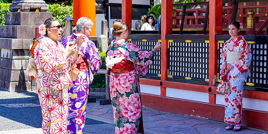 Warm and Sunny Spring in Japan