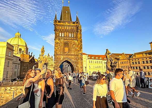 Visit the Charles Bridge, Prague