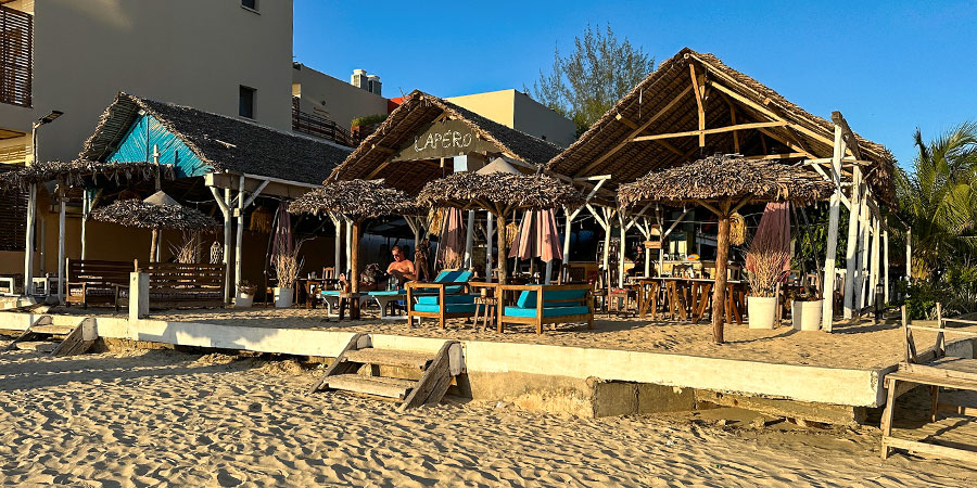 Quiet Beach in April