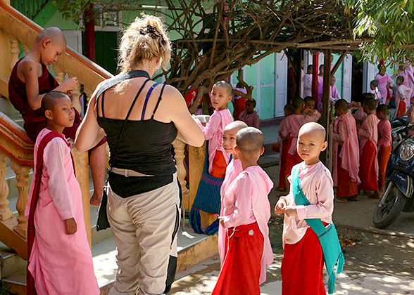 A Nunnery at Sagaing Hill