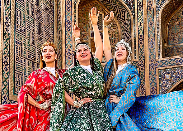 Local People in Samarkand