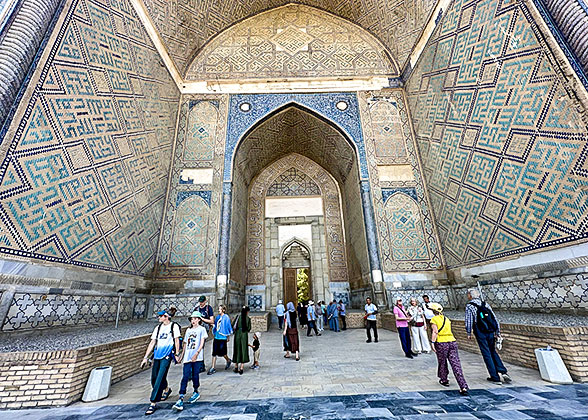 Hazrat Hizr Mosque in Samarkand
