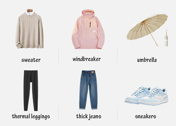 Sapporo April Clothes