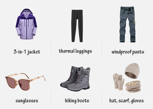 Sapporo December Clothes