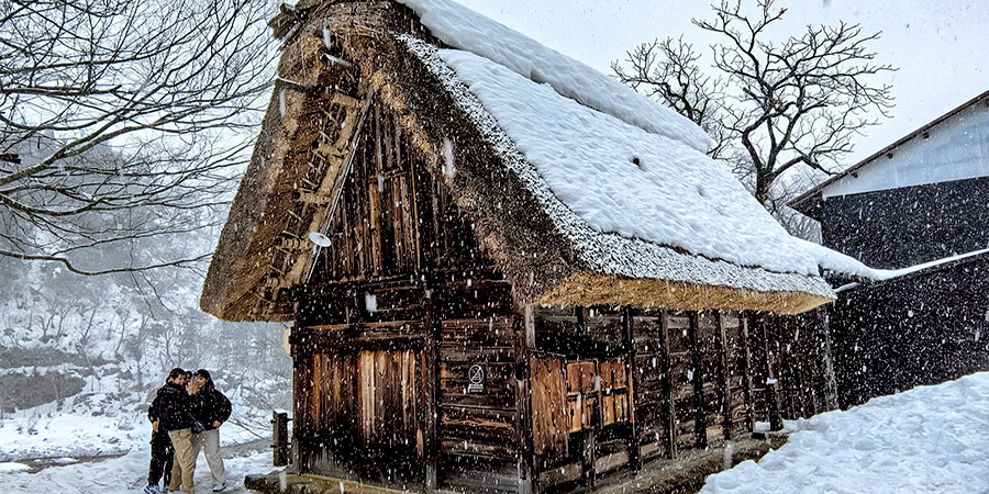 Sapporo Snowy Scene