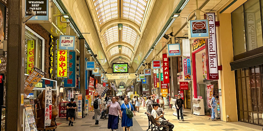 Tanukikoji Shopping Street