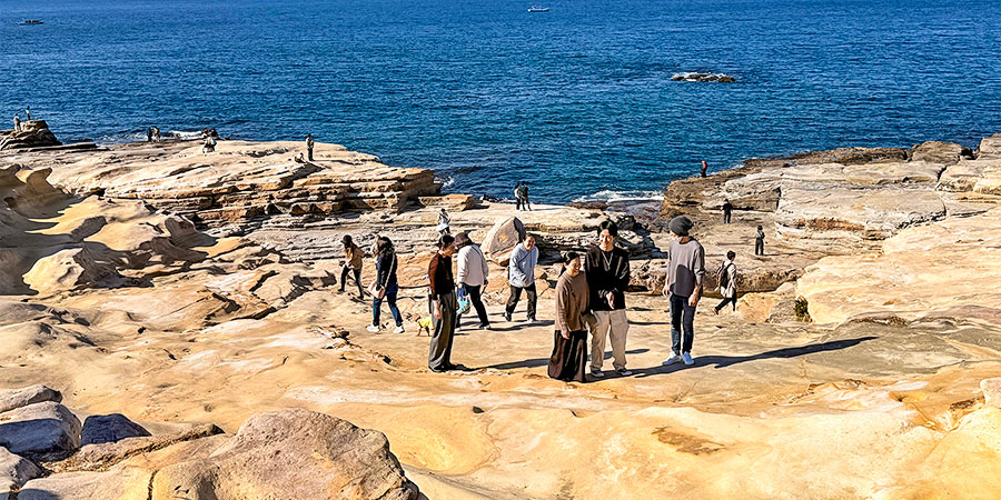 Seascape along the Ohechi route